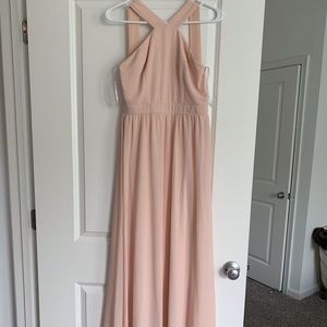 Lulus Air of Romance Peach Maxi Dress